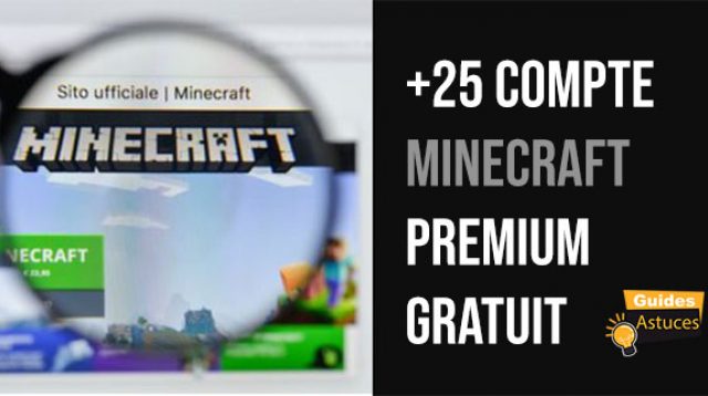 compte Minecraft gratuit