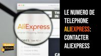numero de telephone aliexpress