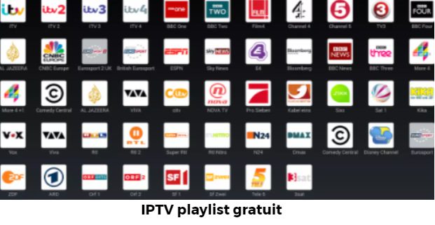  IPTV playlist gratuit
