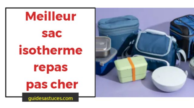 sac isotherme repas pas cher