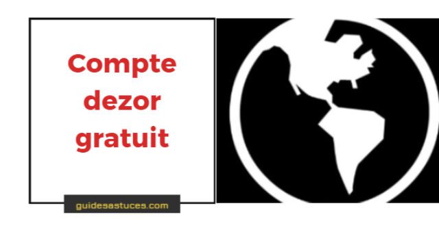 compte dezor gratuit